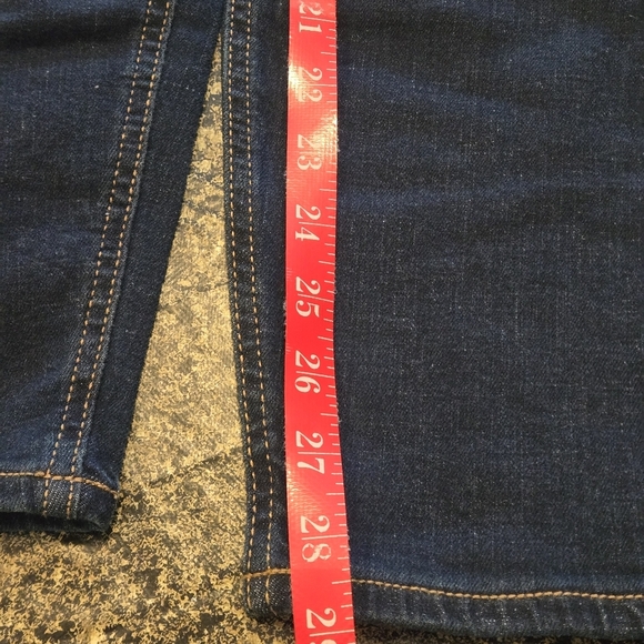 Old Navy Mid- Rise Rockstar Super Skinny Blue Jeans Stretch Women Plus Size 26 - Picture 14 of 14